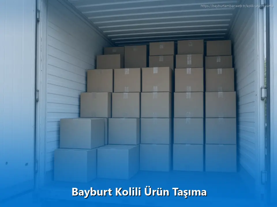 Bayburt Kolili Ürün Taşıma