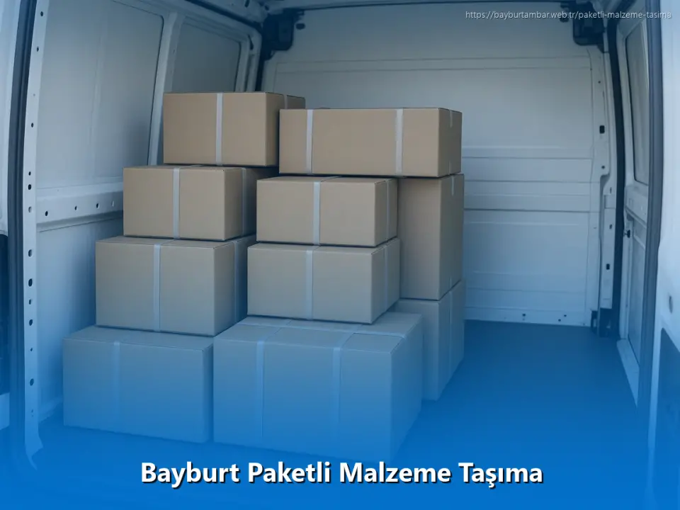 Bayburt Paketli Malzeme Taşıma
